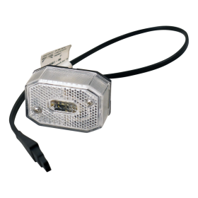 Flexipoint blanc prise  à deux pôles 50cm