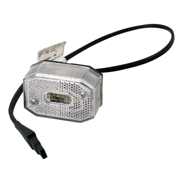 Flexipoint blanc prise  à deux pôles 50cm