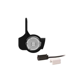 Gauche | feu de gabarit LED avec courte tige | 24V | 1.5mm². connecteur