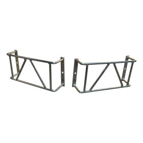 grille de protection pour feux arriere universel (ensemble de 2 pièces) zingué