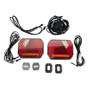 kit d'éclairage LED prêt à l'emploi prise 13 pôles 12-24VV , y compris 2 lampes larges
