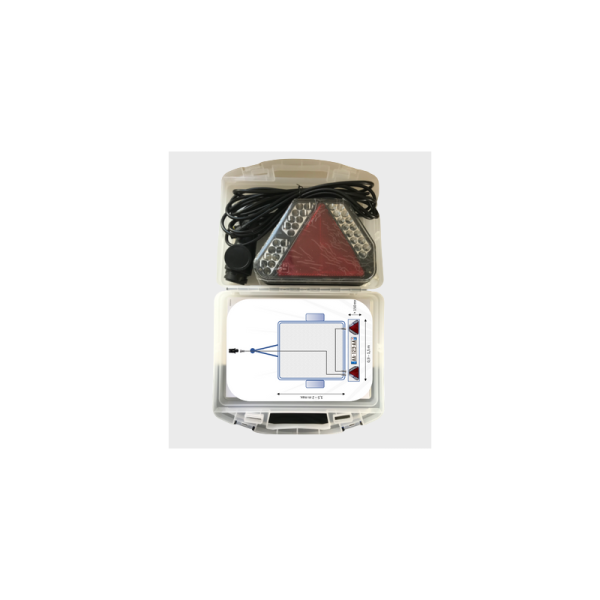 kit d'éclairage LED prêt à l'emploi prise 13 pôles 12V