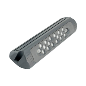 Lampe de travail d'angle LED | gris foncé | 1980 lumens | 12-24V | 11.5 W