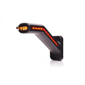 LED Feu de gabarit LED gauche excl. clignotant, cabuchon foncé 12-24V