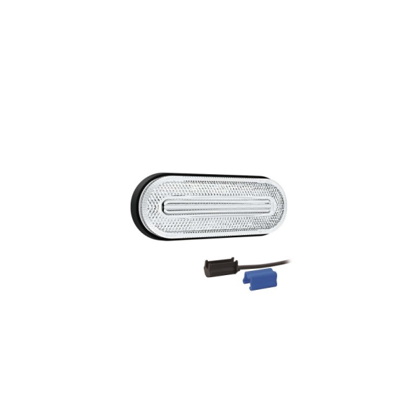 LED feu de position blanc 0,75mm² connector 12-36V