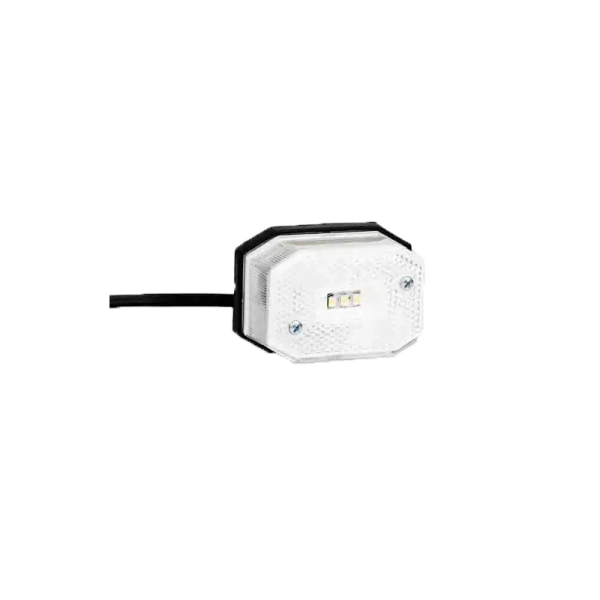 LED feu de position blanc 0.5m kabel 12-24V DC