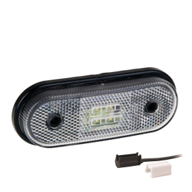 LED feu de position blanc 12-24V