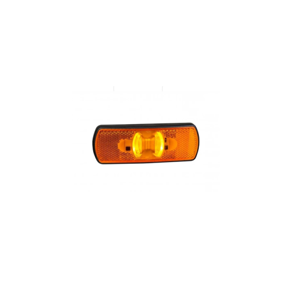 LED feu de position latéral orange fluo 12-24V