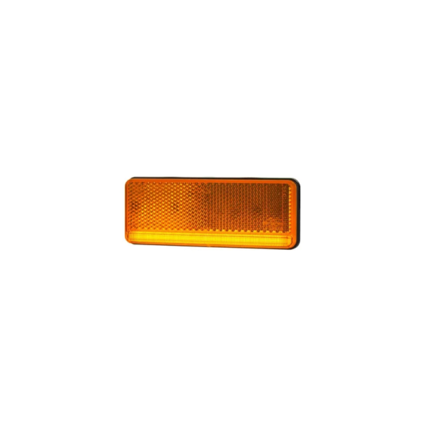 LED feu de position latéral orange fluo extrémité ouverte 12-24V
