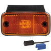 LED feu de position LED de couleur orange | 12-36v | 1,5mm². connecteur