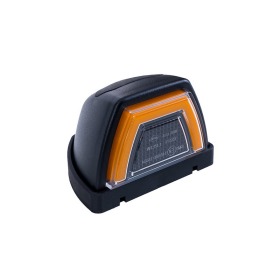 LED feu de position néon orange 12-24V, cable 50cm