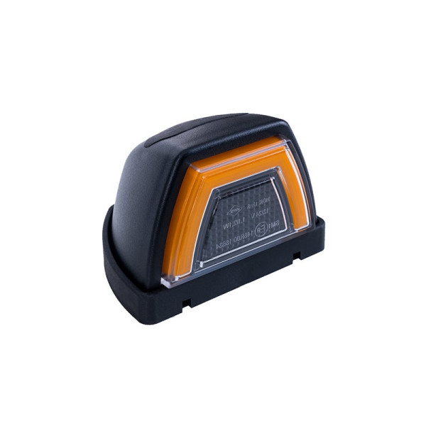 LED feu de position néon orange 12-24V, cable 50cm