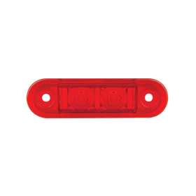 LED feu de position rouge, 12-24V DC
