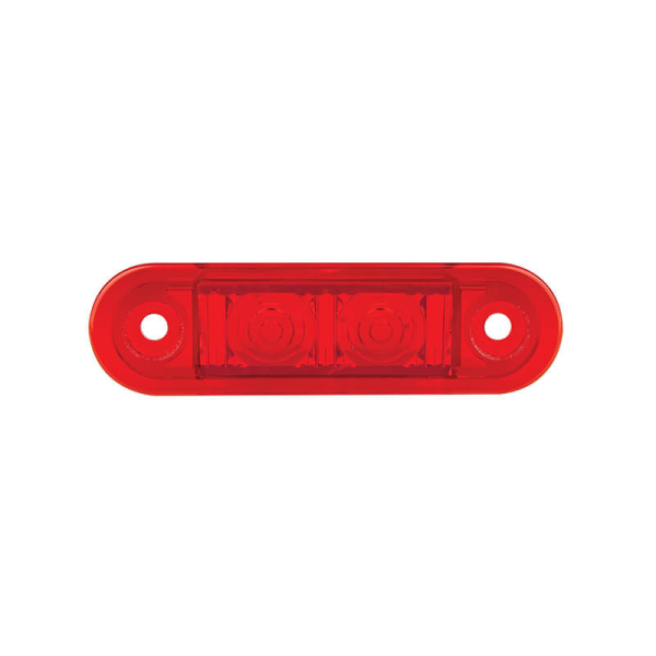 LED feu de position rouge, 12-24V DC