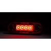 LED feu de position rouge, 150mm extrémité ouverte 12-24V