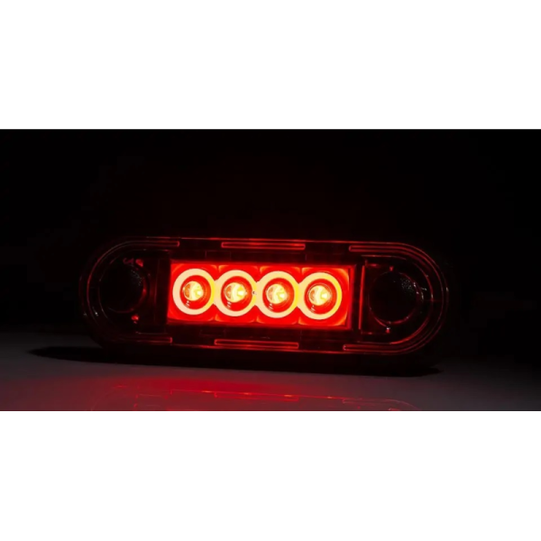 LED feu de position rouge, 5m 12-36V DC