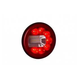 LED feu de recul/de brouillard gauche 120mm construction 12/24V 1.5m. K