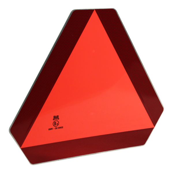 panneau de signalisation de trafic lent longueur du côté 359mm