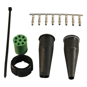 prise baïonnette à 8 pôles droit