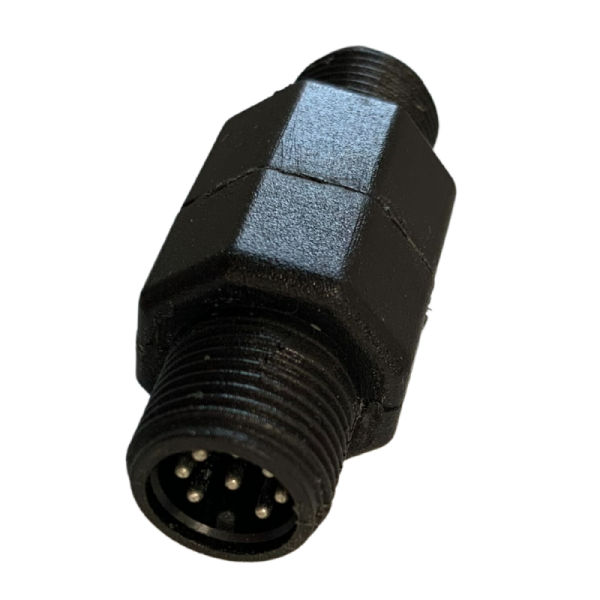 raccord À 8 pôles plug and play, female connector 34x18mm