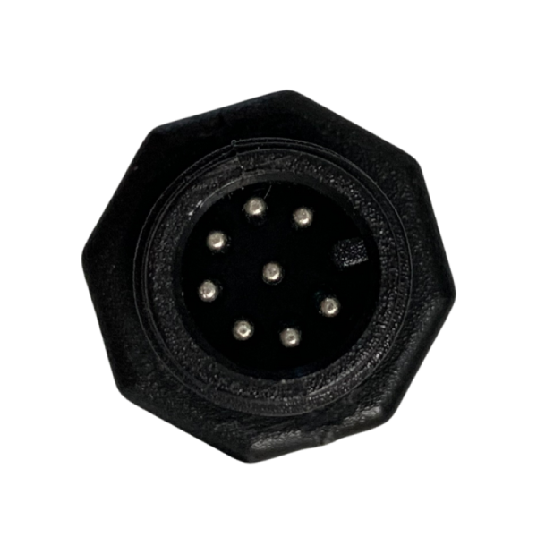 raccord À 8 pôles plug and play, female connector 34x18mm