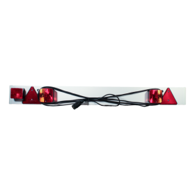 rampe de feux amovible plastique 1370mm 600cm prise 7 pôles