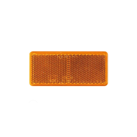 réflecteur ⌧ orange plakmontage à visser 90x40x5,5mm