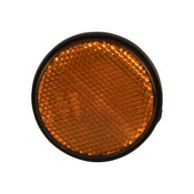 réflecteur Ø orange auto-collant Ø61