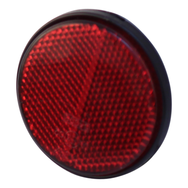 réflecteur Ø Rouge auto-collant Ø61