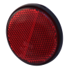 réflecteur Ø Rouge auto-collant Ø80