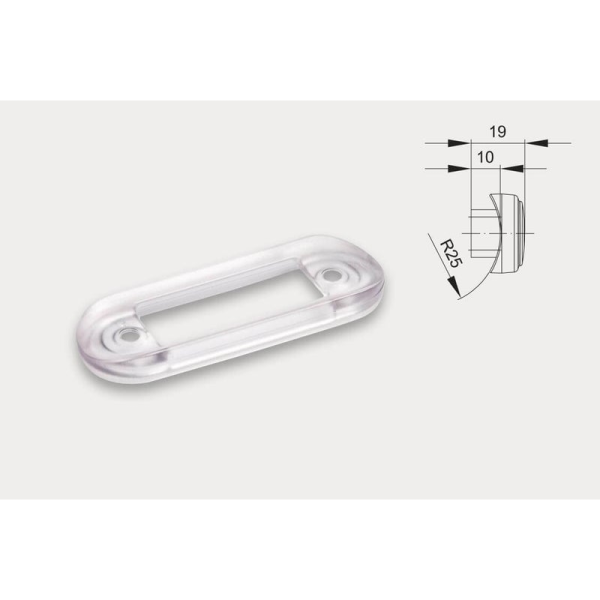 Support de montage blanc | support de feu de position de la série 200