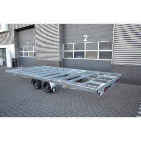 DT 5m40 x 3m Version amovible 2 x essieux 1800 kg + deck