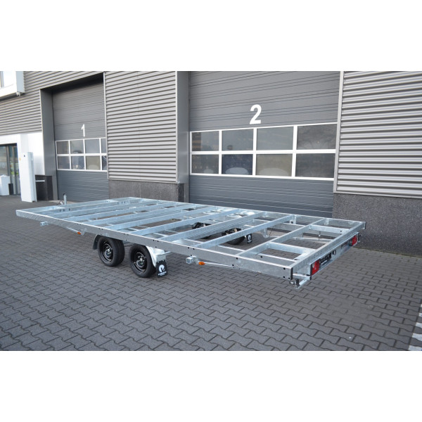 DT 5m40 x 3m Version amovible 2 x essieux 1800 kg + deck