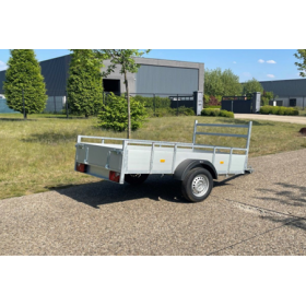 Remorque alu 1 Essieu 2m57 x 1m31 - 750 kg