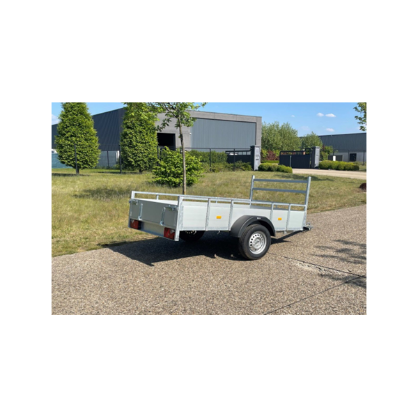 Remorque alu 1 Essieu 2m57 x 1m31 - 750 kg