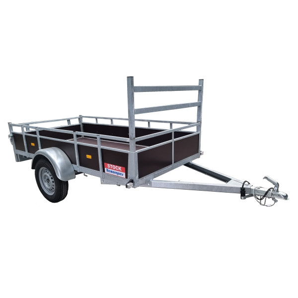 Remorque Bois 1 Essieu 3m x 1m51 - 1000 kg