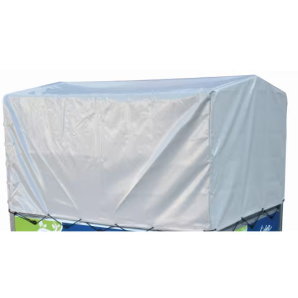 Kit complet Bâche Haute + Armature remorque syma bois/alu 225 x 131 x 150 cm