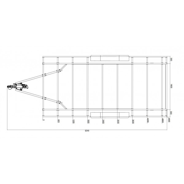 RTD 5m x 2m20 - 2700 kg