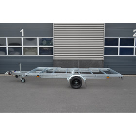 TH 3m x 2m44 Plateau 1 x essieu 1800 kg