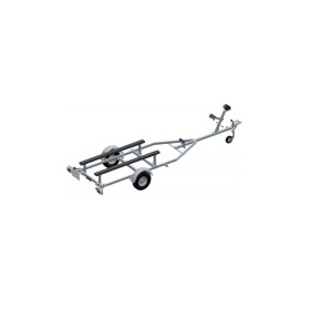Remorque Bateau Immergeable Sun Way D1655 PTAC 500kg kit patin