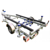 Remorque Bateau Immergeable et Freinée Sun Way D2411 | PTAC 1000kg kit patin