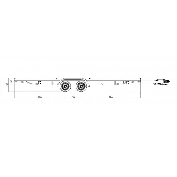 RTD 6m x 2m44 - 3500 kg