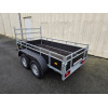 Remorque bois 2m57x1m31 2 essieux 750kg