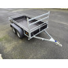 Remorque bois 2m57x1m31 2 essieux 750kg