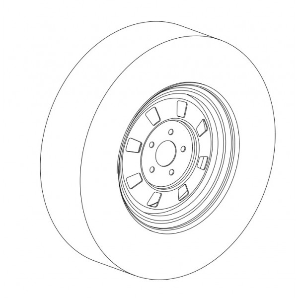 Roue 185R14C 5X112 (40386)