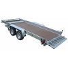 REMORQUE PLATEAU roues extérieures 450x190x18 freinée PTAC : 3500 kg