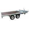 PLATEAU ROUES DESSOUS 306x170 freiné 2 essieux PTAC : 1500 kg