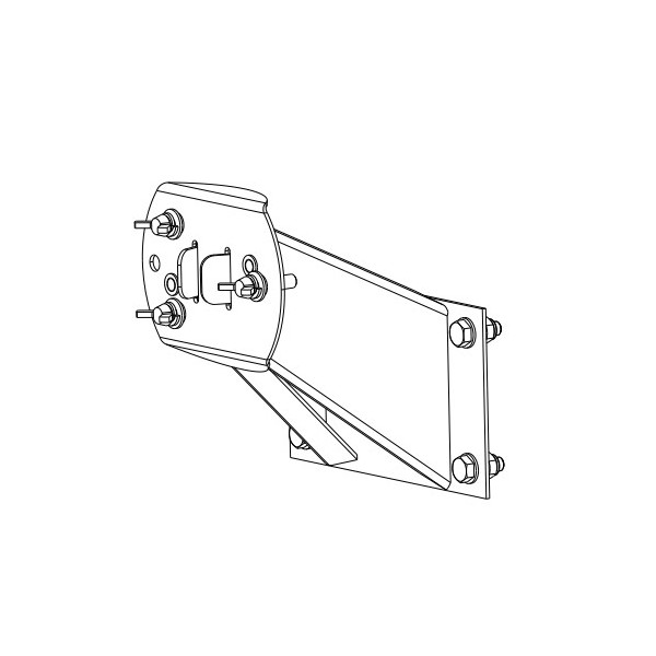 Support de roue de secours pour plateau 3m (34620, 41622)