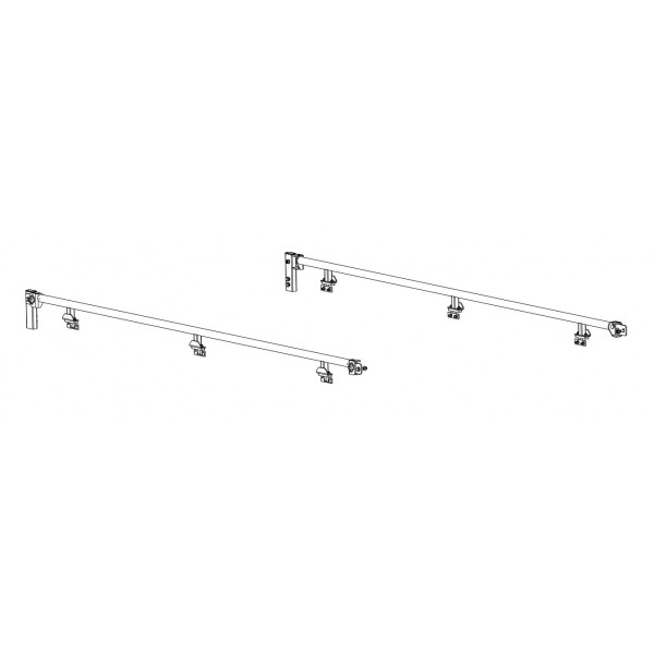 Main courante rabattable pour plateau 3m50 (33630, 34632)