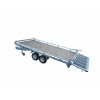 PLATEAU ROUES DESSOUS 355x180 freiné 2 essieux PTAC 2000 kg